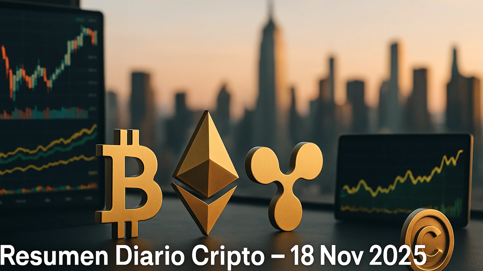 Resumen diario cripto — 18 Nov 2025: ¿Sube, baja o explota todo?