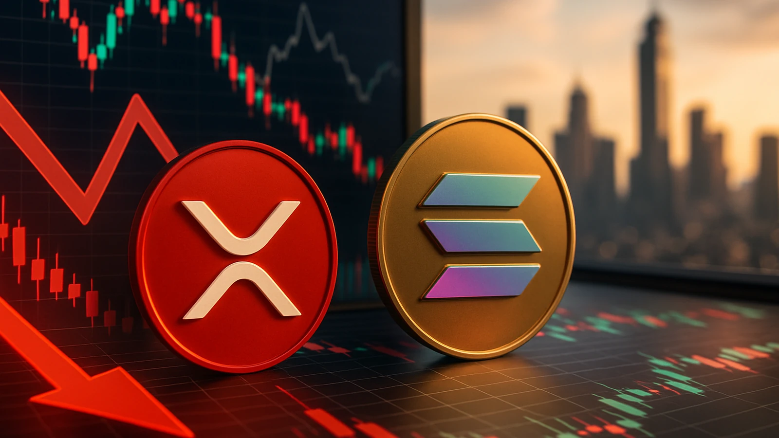 ¡Septiembre Rojo Aplasta Las Cripto! XRP se Tambalea Mientras Solana Brilla: Análisis