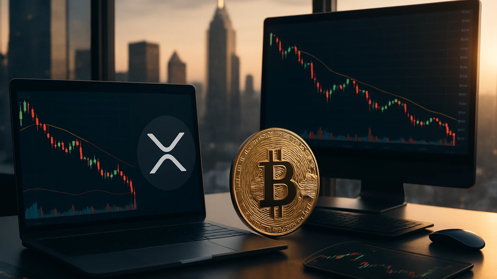 XRP se desliza 3% mientras la corrección de Bitcoin apaga el estreno récord del ETF